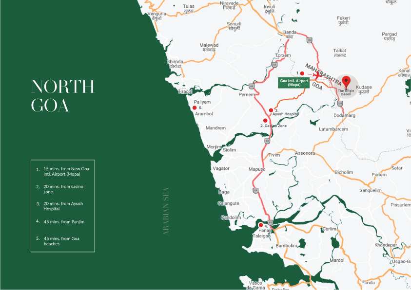 The Origin Sasoli Location Map